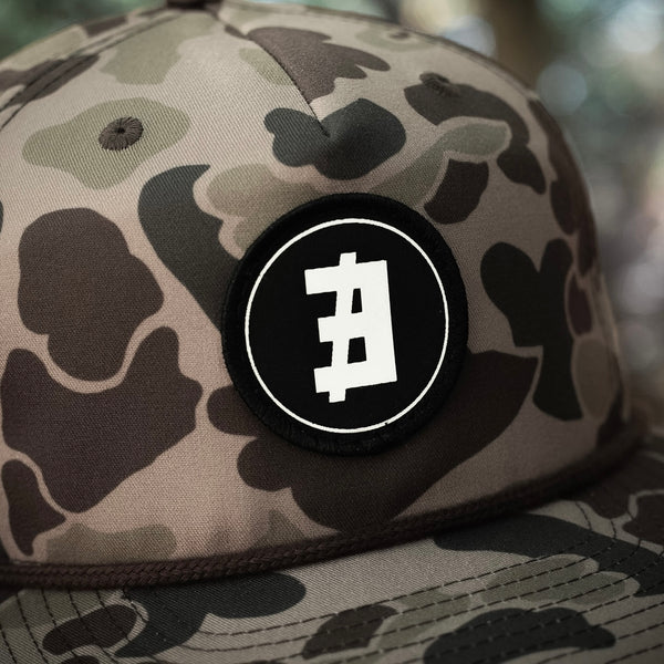 Duck Camo Hat Dark